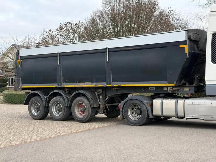 AJK ASFALT Kipper OP17-27-22.5 DK1126, Auto's, Vrachtwagens, Bedrijf, Te koop, Aanhangers en Opleggers, Overige brandstoffen, Origineel Nederlands