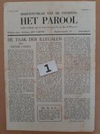 Verzet Berichtenblad  Stichting Het Parool, Ophalen of Verzenden, Landmacht, Nederland, Boek of Tijdschrift