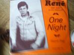 rené -ode aan elvis-  one night 25s, Cd's en Dvd's, Vinyl Singles, 7 inch, Single, Ophalen of Verzenden, Zo goed als nieuw