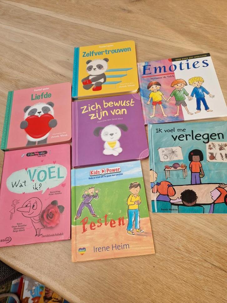 Boeken over emoties en gevoelens voor kinderen, Boeken, Kinderboeken | Jeugd | onder 10 jaar, Zo goed als nieuw, Non-fictie, Ophalen of Verzenden