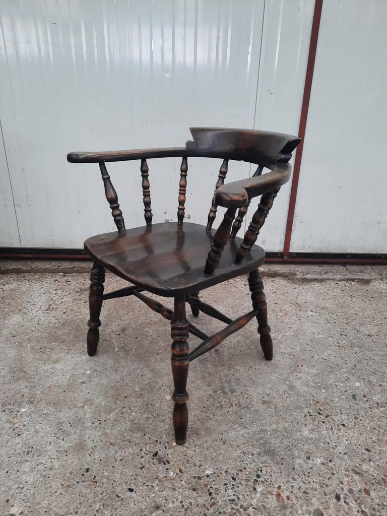 Captain chair, Antiek en Kunst, Antiek | Meubels | Stoelen en Banken, Ophalen