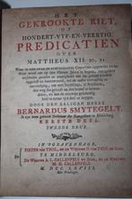 Bernardus Smytegelt - Het gekrookte riet, deel 1 (1768), Ophalen of Verzenden, Gelezen, Christendom | Protestants