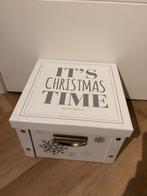 Rivièra Maison Christmas opbergbox, Ophalen, Zo goed als nieuw, Wit