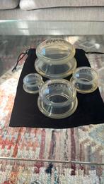 Cuppingset (4 stuks), Ophalen of Verzenden, Gebruikt