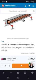 Aco wtw douchegoot. Nieuwe . Rechts, Huis en Inrichting, Badkamer | Complete badkamers, Ophalen of Verzenden, Nieuw