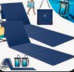 Kesser 2 x ligbedden Strandbed NIEUW, Ophalen of Verzenden, Nieuw, Aluminium, Inklapbaar