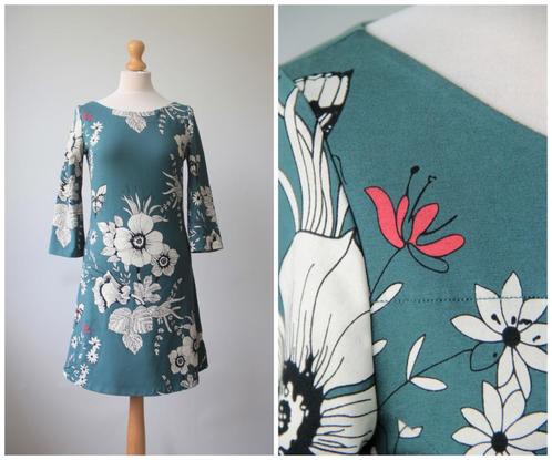 Tante Betsy - NIEUW / prachtige zomer jurk / groen / maat S, Kleding | Dames, Jurken, Nieuw, Maat 36 (S), Groen, Boven de knie