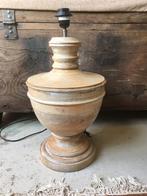 Houten lampenvoet zware kwaliteit, Ophalen of Verzenden, Zo goed als nieuw, Minder dan 50 cm