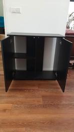 Kastje voor een vis aquarium zwart B 81 cm x D 36 cm x H 73, Huis en Inrichting, Ophalen, Zo goed als nieuw