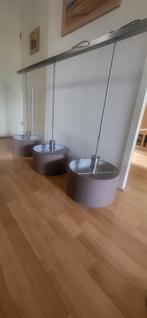 Hanglamp RVS, Huis en Inrichting, Lampen | Hanglampen, Ophalen, Minder dan 50 cm