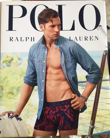 Polo Ralph Lauren - reclame in karton  beschikbaar voor biedingen