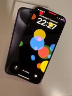 Iphone 15 Pro 128GB Midnight Blue - Krasvrij!, Telecommunicatie, Mobiele telefoons | Apple iPhone, Ophalen, 128 GB, Zwart, 88 %