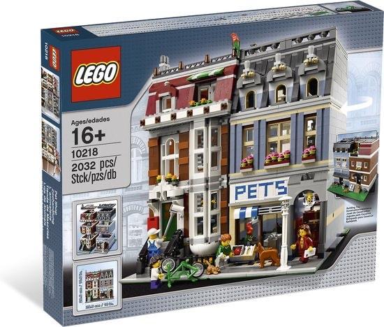 LEGO 10218 Pet Shop - Modulaire Gebouwen Serie, Kinderen en Baby's, Speelgoed | Duplo en Lego, Nieuw, Lego, Complete set, Ophalen of Verzenden