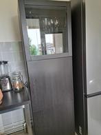 Ikea buffetkast zwart keuken, Zo goed als nieuw, 150 tot 200 cm, 25 tot 50 cm, 50 tot 100 cm