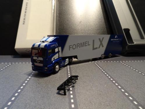 701 man tga lx formel lx bmw williams f1 demo 1:87 truck, Hobby en Vrije tijd, Modelauto's | 1:87, Nieuw, Bus of Vrachtwagen, Herpa