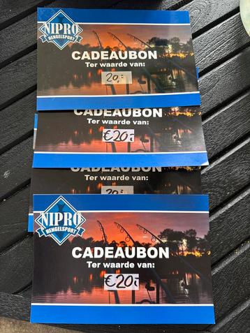 Nipro cadeaubon beschikbaar voor biedingen