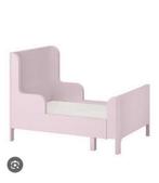 Ikea meegroeibed roze, Ophalen, 70 tot 85 cm, Zo goed als nieuw, Matras