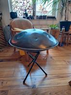 Lidah handpan d mineur, Ophalen, Gebruikt