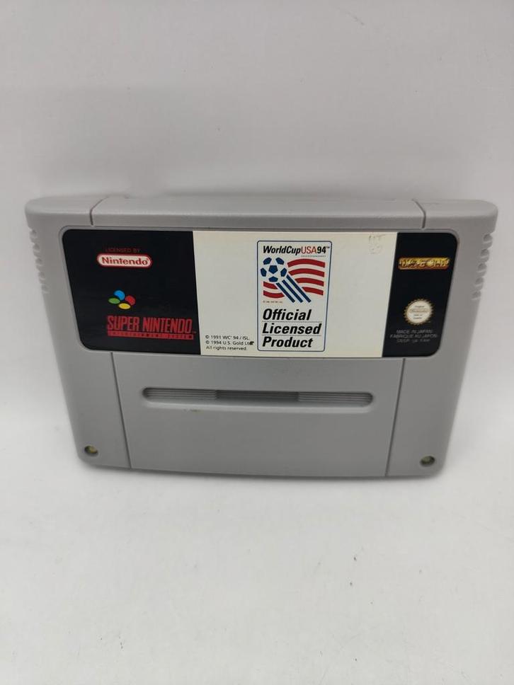 World Cup USA '94 SNES, Spelcomputers en Games, Games | Nintendo Super NES, Gebruikt, Sport, 1 speler, Vanaf 3 jaar, Eén computer