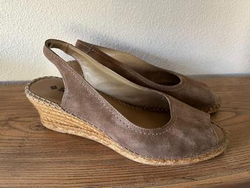 Espadrille  sleehak sandalen  slingbak beschikbaar voor biedingen