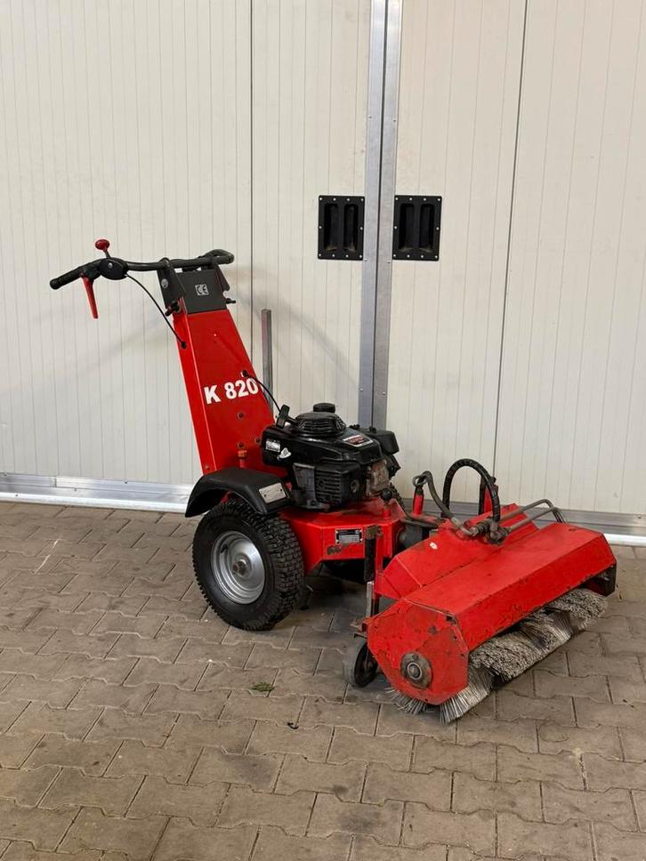 Kersten K820 hydraulische veegmachine, Tuin en Terras, Veegmachines, Gebruikt, Ophalen
