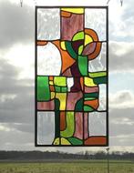 Raamhanger voorzetraam glas in lood, Ophalen of Verzenden, Nieuw