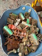 Bak met Klemmen Steiger / Verlengers - Verlengbussen, Doe-het-zelf en Verbouw, Steigers, Ophalen, Gebruikt, Gevelsteiger, Minder dan 2 meter