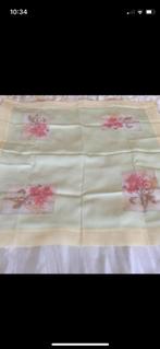 Tafelkleed met bloemen, Ophalen of Verzenden, Zo goed als nieuw, Rechthoek