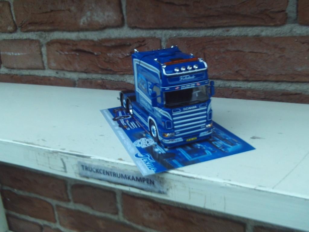 Tekno  Scania  4  serie  Longline  van  HF  Transport., Ophalen of Verzenden, Nieuw, Bus of Vrachtwagen, Tekno