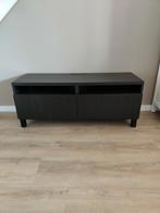 Tv-meubel IKEA kast zwart, Ophalen, Gebruikt, 25 tot 50 cm, Minder dan 100 cm