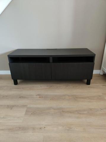 Tv-meubel IKEA kast zwart  beschikbaar voor biedingen
