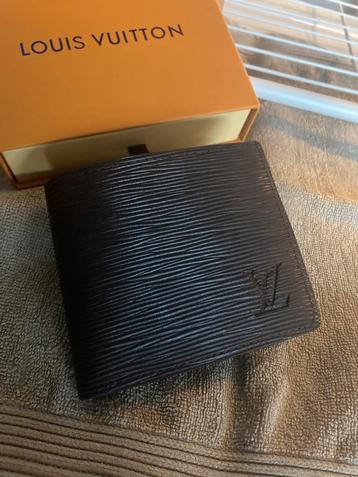 Louis Vuitton heren portemonnee bruin ribbel motief - NIEUW beschikbaar voor biedingen