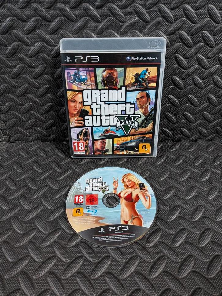 GTA 5 voor PS3 - Grand Theft Auto V, Spelcomputers en Games, Games | Sony PlayStation 3, Gebruikt, Avontuur en Actie, 1 speler