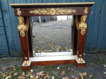 Trumeau met spiegel  beschikbaar voor biedingen
