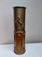 Amerikaanse WW2 Trench Art Granaat Huls - 1943 - 45x13,5CM, Verzamelen, Ophalen of Verzenden, Landmacht, Amerika, Hulzen of Bodemvondsten