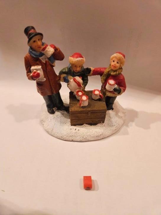 Typisch Hollands Kerstdorp Kersthuisjes poppetjes items, Diversen, Kerst, Zo goed als nieuw, Ophalen