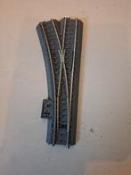 Märklin C-rail wissel links met decoder, Wisselstroom, Gebruikt, Rails, Ophalen of Verzenden