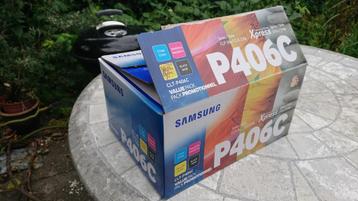 Orginele Samsung CLT-P406C zonder geel NIEUW ONGEBRUIKT beschikbaar voor biedingen