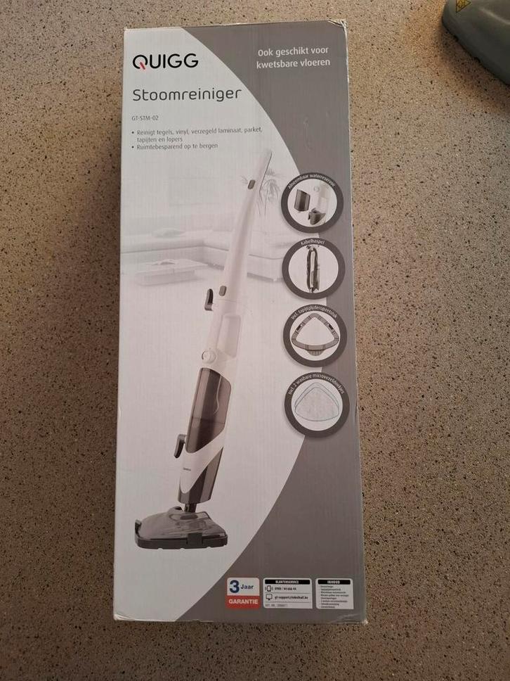 Quick stoomreiniger GT-SM-02 bijna nieuw, Witgoed en Apparatuur, Stoomapparaten, Zo goed als nieuw, Ophalen