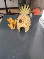 SpongeBob decoratie huisje aquarium, Ophalen of Verzenden, Gebruikt, Sierelement