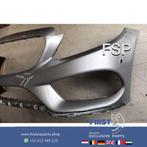 W205 C43 AMG Voorbumper Mercedes C Klasse 2014-2018 z. grijs, Gebruikt, Voor, Mercedes-Benz, Ophalen of Verzenden