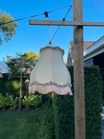 Vintage lampenkap met franje, klein middel groot tuinfeest, Huis en Inrichting, Ophalen of Verzenden, Gebruikt, Vintage