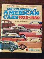 ENCYCLOPEDIA of AMERICAN CARS 1930-1980 schitterend 672 blz, Boeken, Auto's | Boeken, Ophalen of Verzenden, Zo goed als nieuw