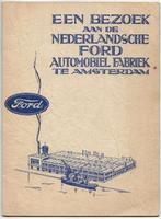 Ford Fabriek Amsterdam brochure 1933 (FD20), Ophalen of Verzenden, Zo goed als nieuw, Ford