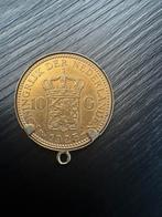 Gouden tientje Wilhelmina, Ophalen of Verzenden, Goud