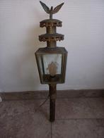 Koperen koetslamp wandlamp adelaar, Antiek en Kunst, Ophalen of Verzenden