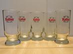 Keller bierglazen (hertog Jan), Glas of Glazen, Ophalen of Verzenden, Zo goed als nieuw, Hertog Jan