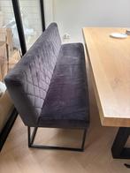 Eetbank Velvet, Huis en Inrichting, Ophalen, Minder dan 75 cm, Zo goed als nieuw, Stof
