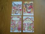 nr. 573 - set plaatjes kerst, Ophalen of Verzenden, Nieuw, Kerst, Knipvel