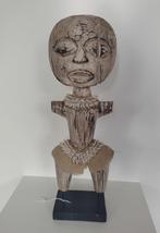 Groot beeld etnisch figuur Kauri schelp - Namij, Antiek en Kunst, Ophalen of Verzenden